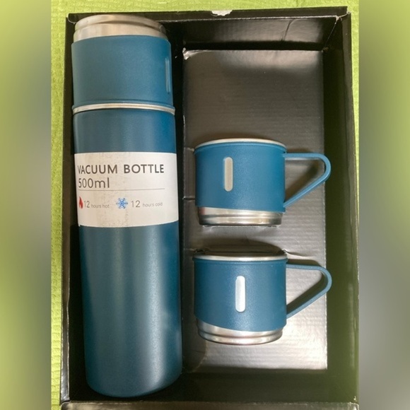 500ml/17oz Stainless Steel ThermoVacuum Flask Set,Insulated Water Bottle - Picture 1 of 1